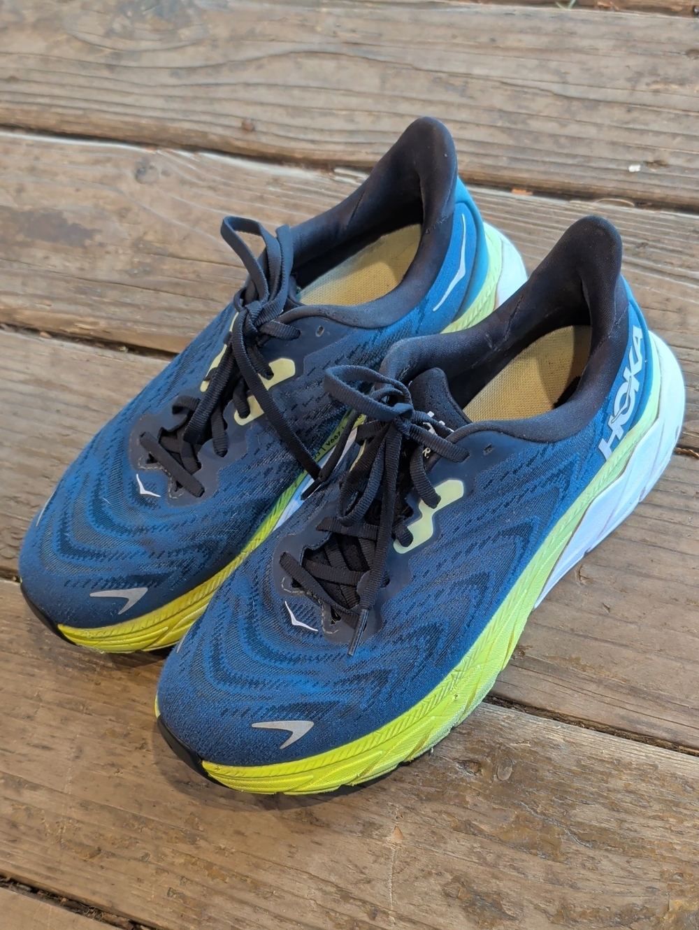 Hoka Arahi 6 Blue Graphite Men's Running Shoes